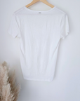 Tee-shirt blanc skull