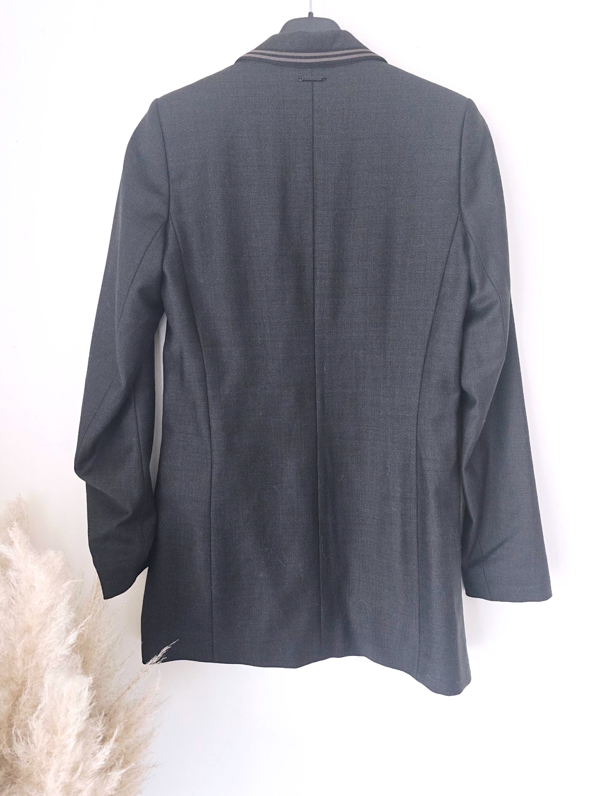 Veste chic grise anthracite