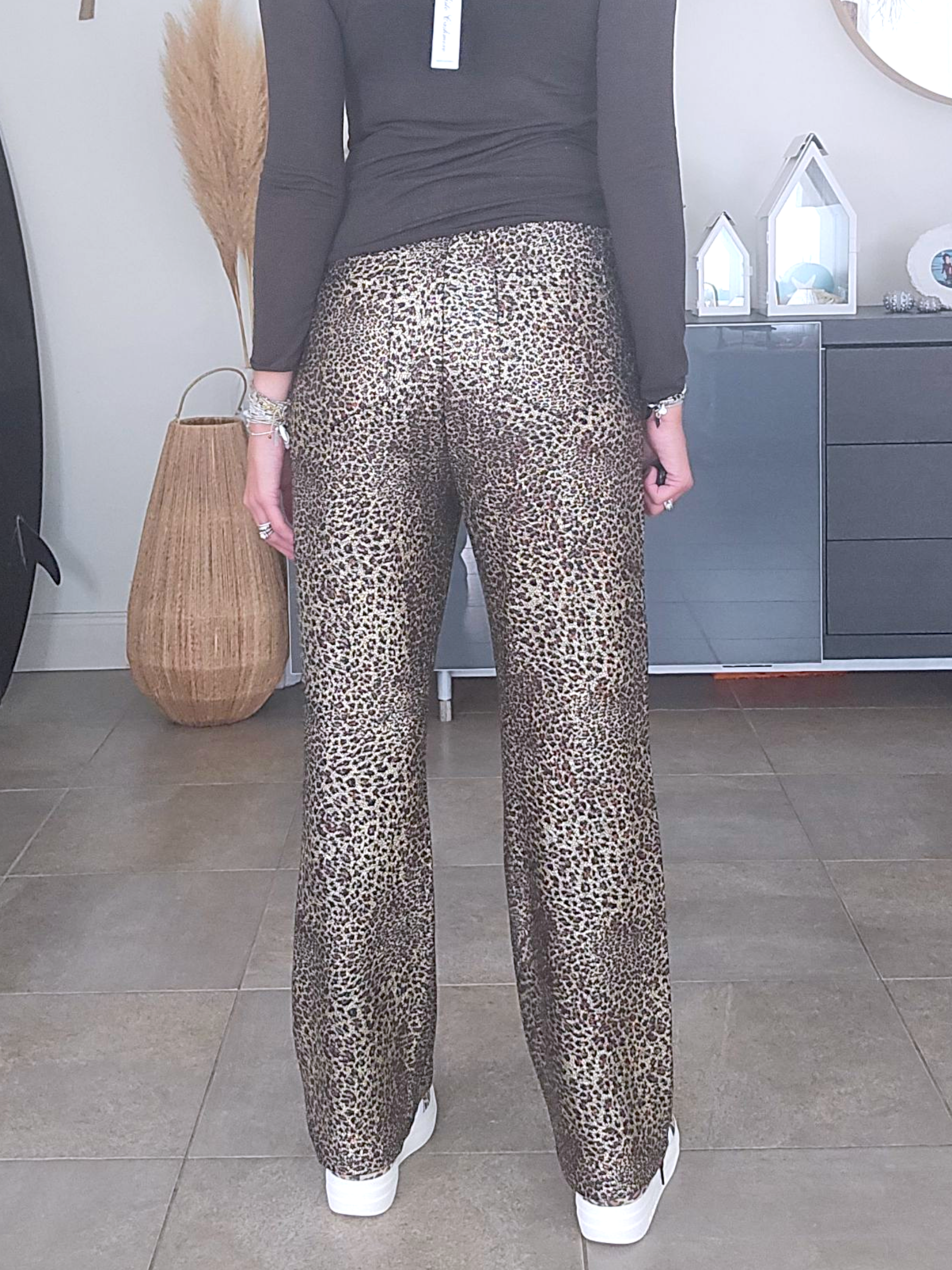 Pantalon star léopard