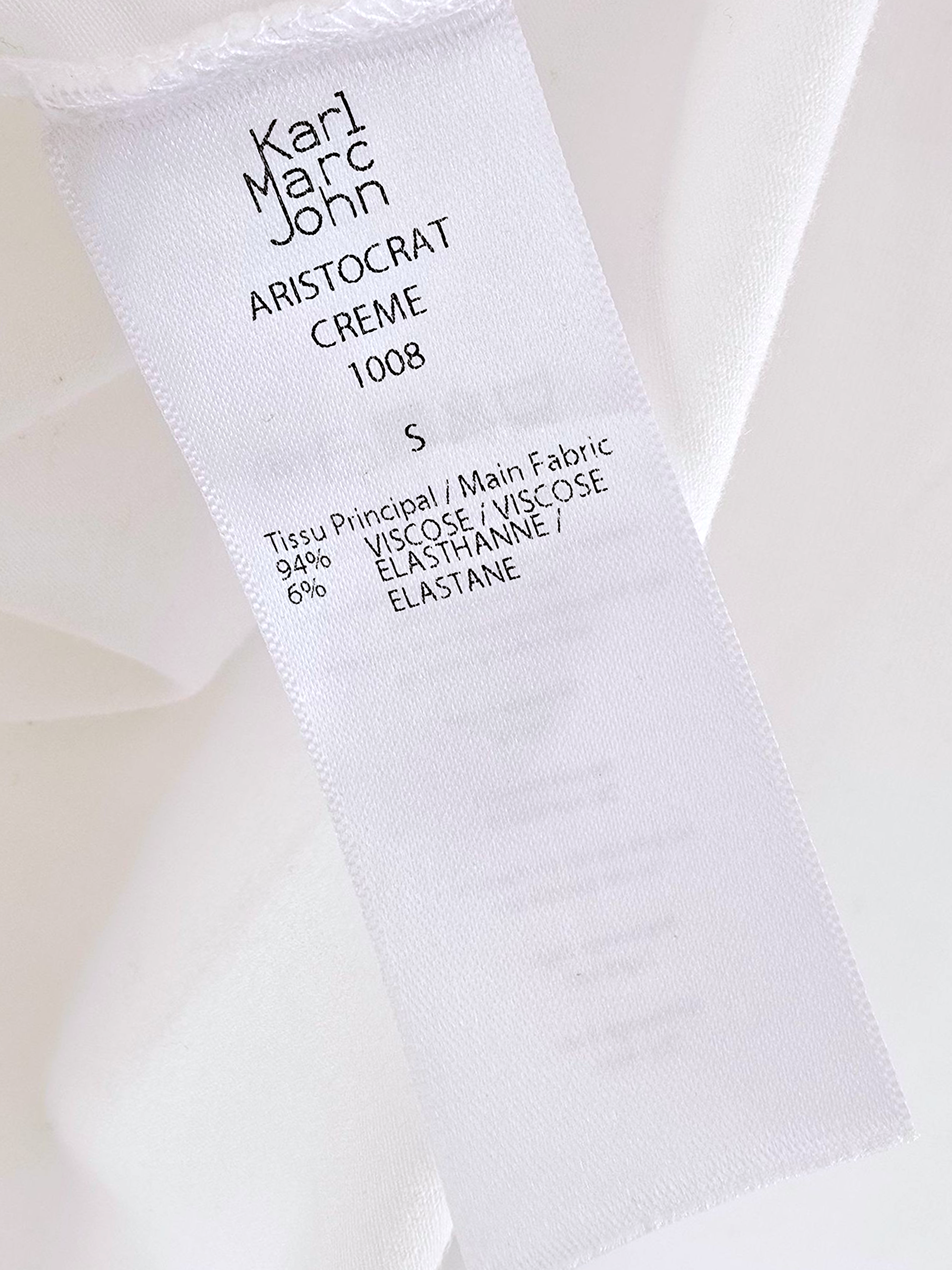 T-shirt blanc Lady Karl