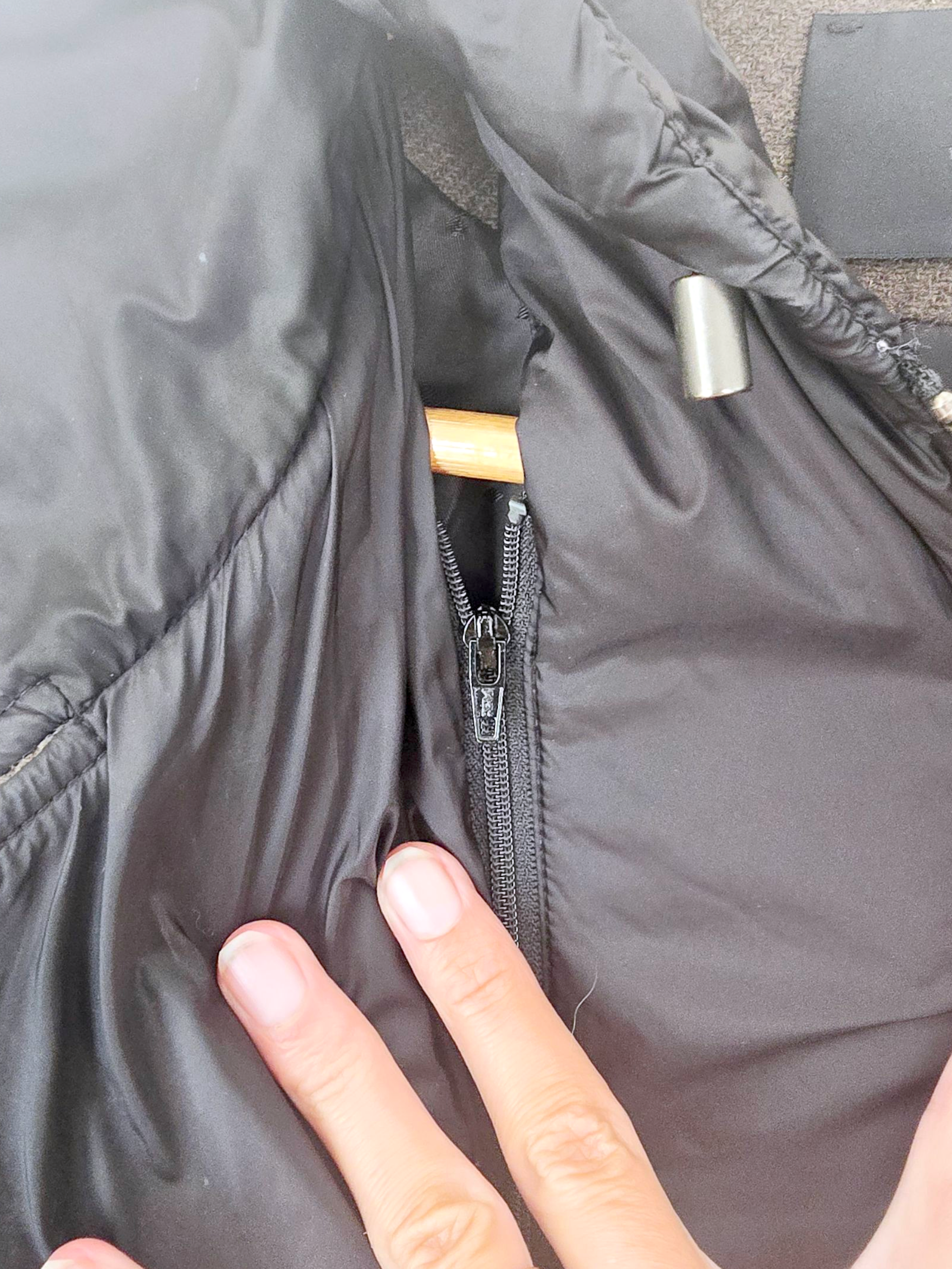 Manteau kaki en laine