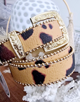 Ceinture fantaisie léopard