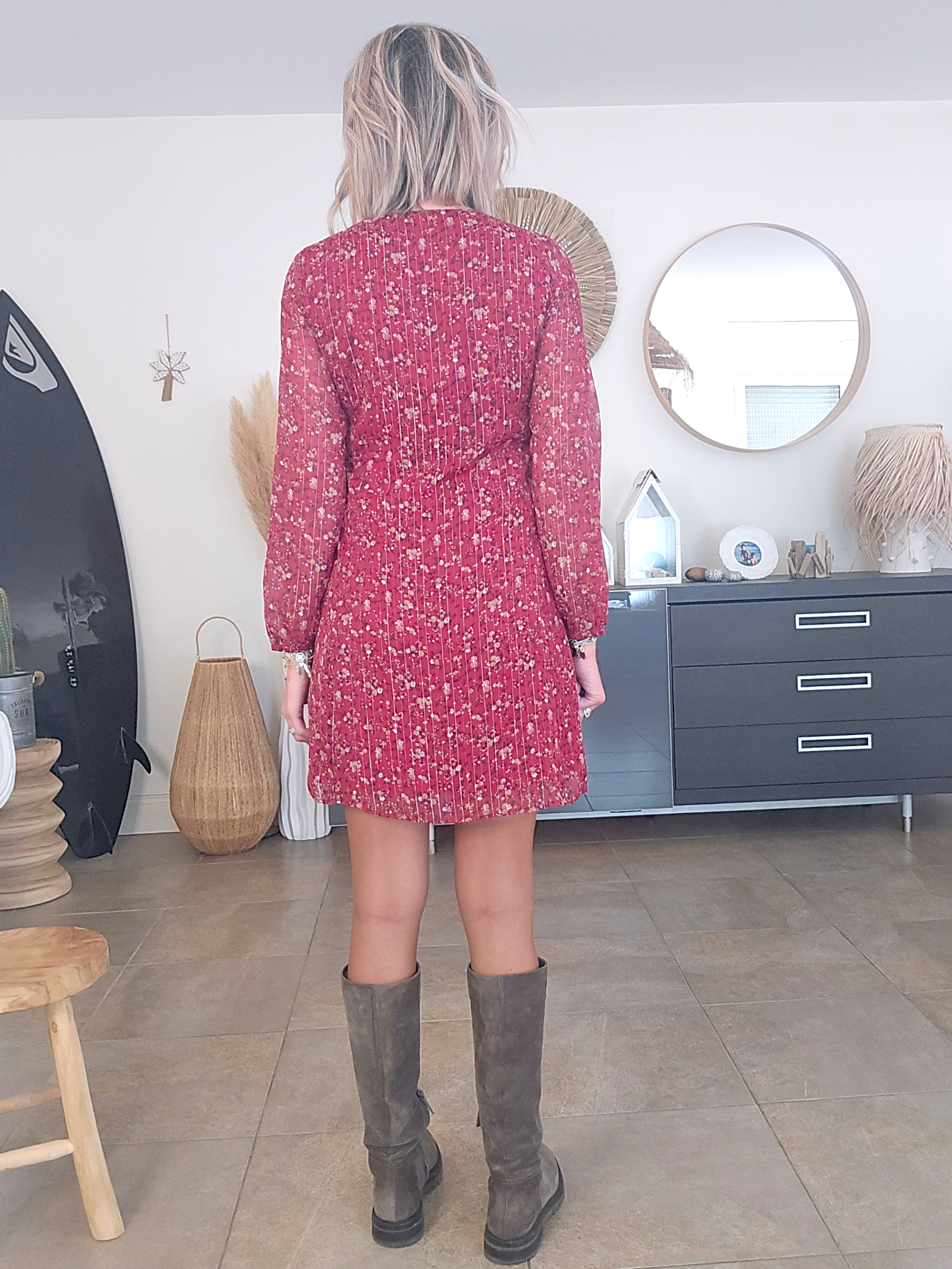 Robe courte flowers - 𝐌𝐚𝐫𝐢𝐧𝐚𝟒𝟒𝐟𝐚𝐦𝐢𝐥𝐲