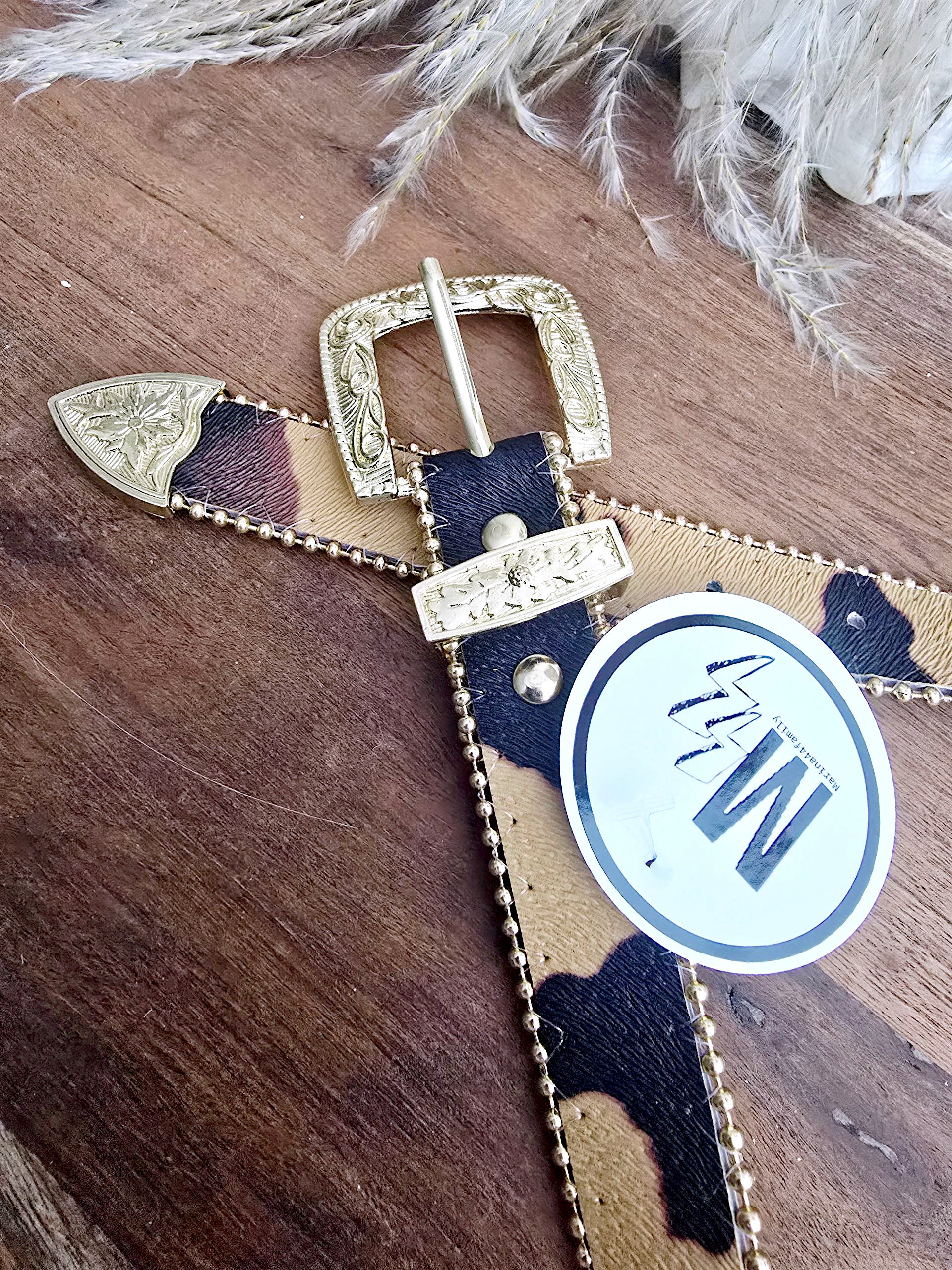 Ceinture fantaisie léopard