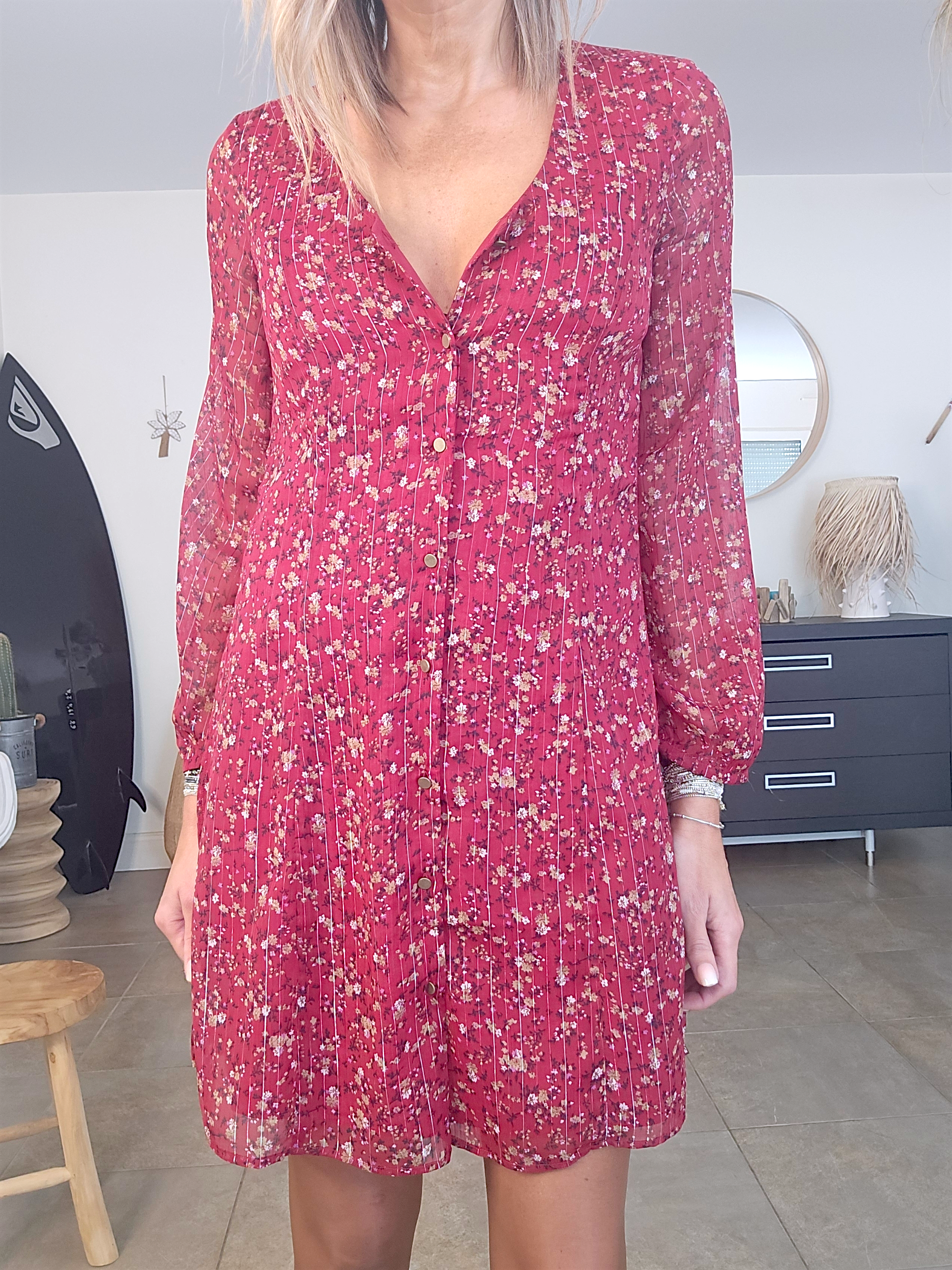 Robe courte flowers - 𝐌𝐚𝐫𝐢𝐧𝐚𝟒𝟒𝐟𝐚𝐦𝐢𝐥𝐲