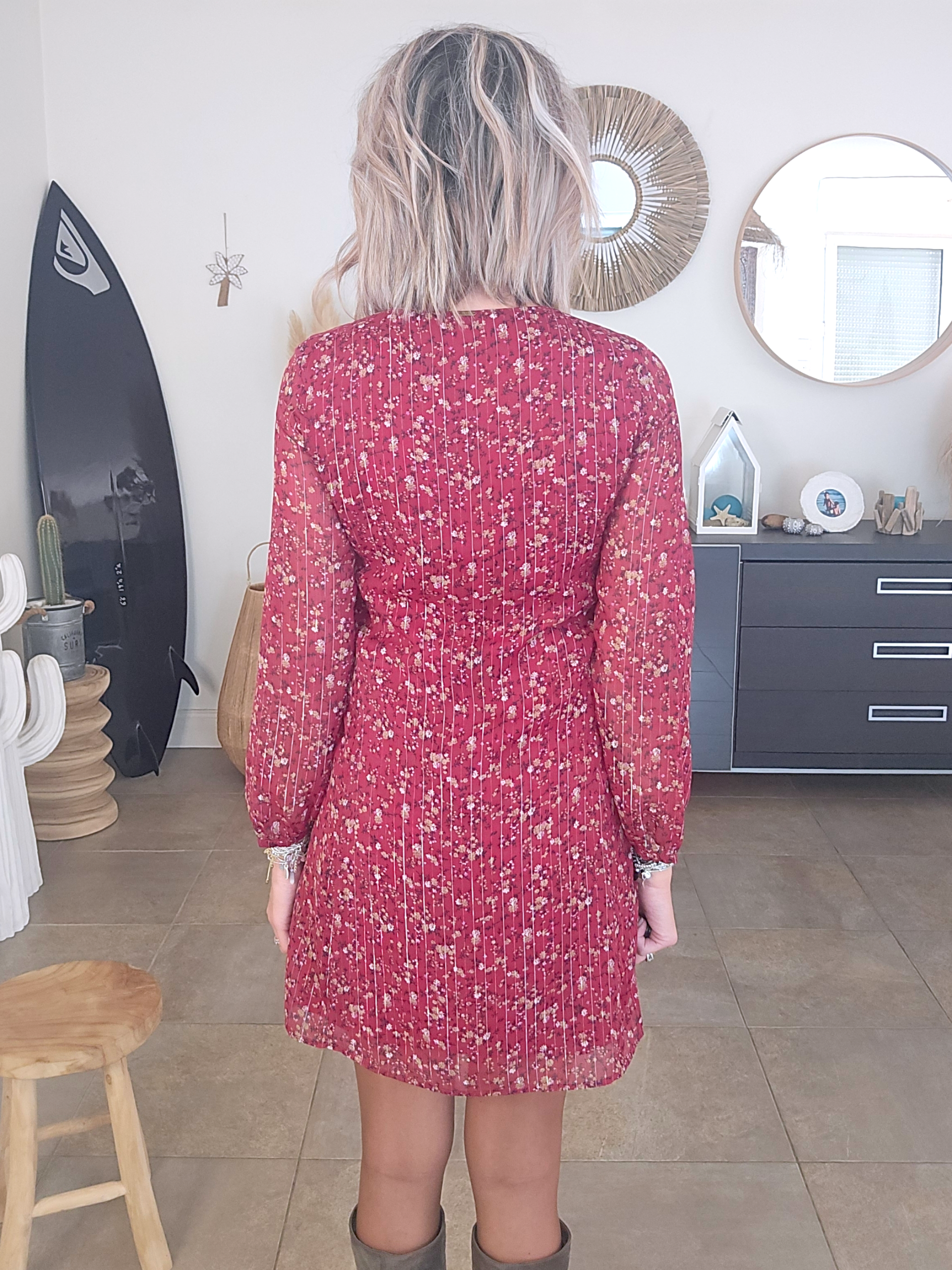 Robe courte flowers - 𝐌𝐚𝐫𝐢𝐧𝐚𝟒𝟒𝐟𝐚𝐦𝐢𝐥𝐲