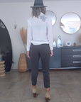 Pantalon chic gris anthracite - 𝐌𝐚𝐫𝐢𝐧𝐚𝟒𝟒𝐟𝐚𝐦𝐢𝐥𝐲