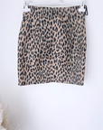 Jupe léopard