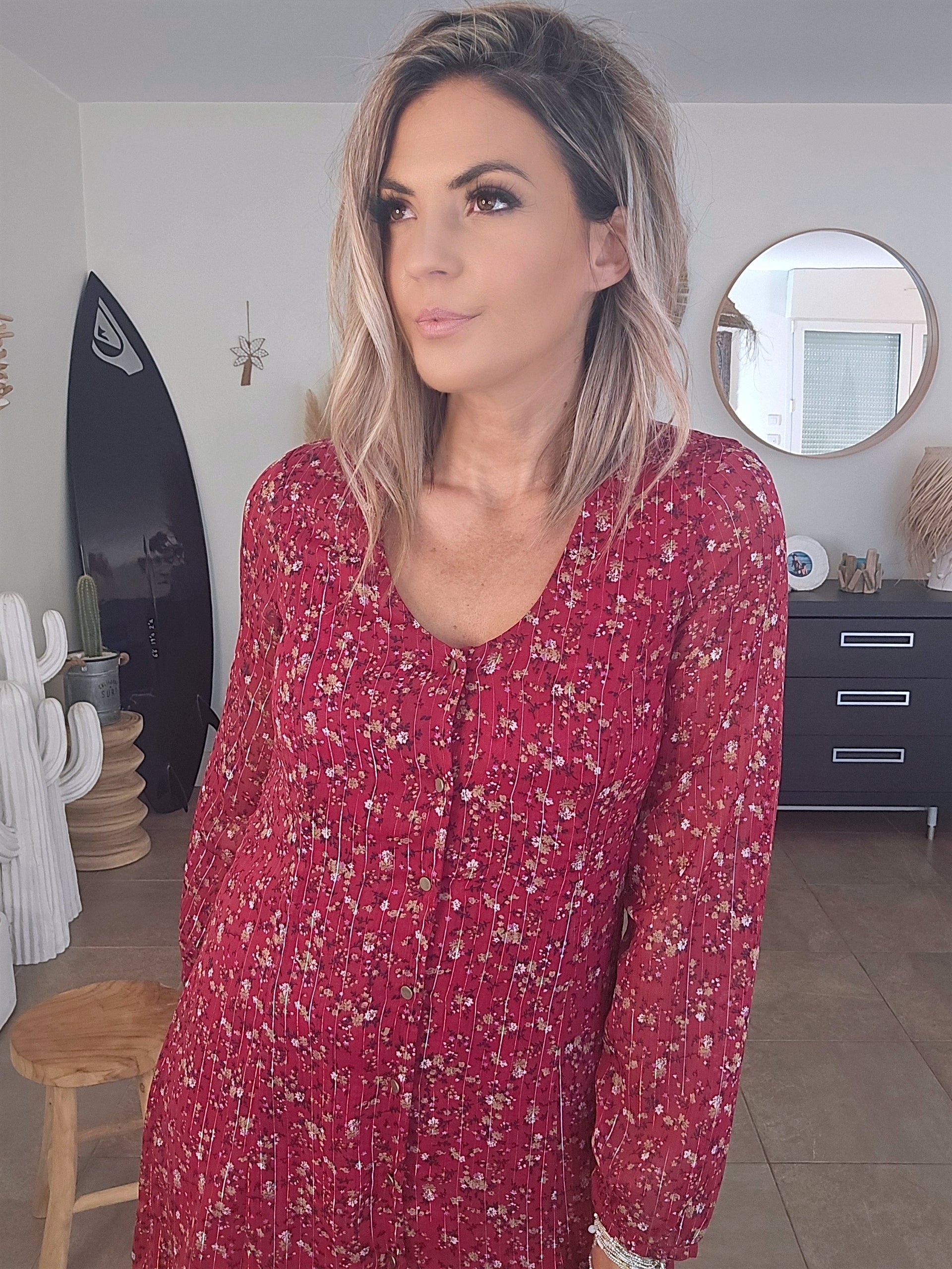 Robe courte flowers - 𝐌𝐚𝐫𝐢𝐧𝐚𝟒𝟒𝐟𝐚𝐦𝐢𝐥𝐲