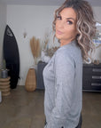 Cardigan gris éclair strass - 𝐌𝐚𝐫𝐢𝐧𝐚𝟒𝟒𝐟𝐚𝐦𝐢𝐥𝐲