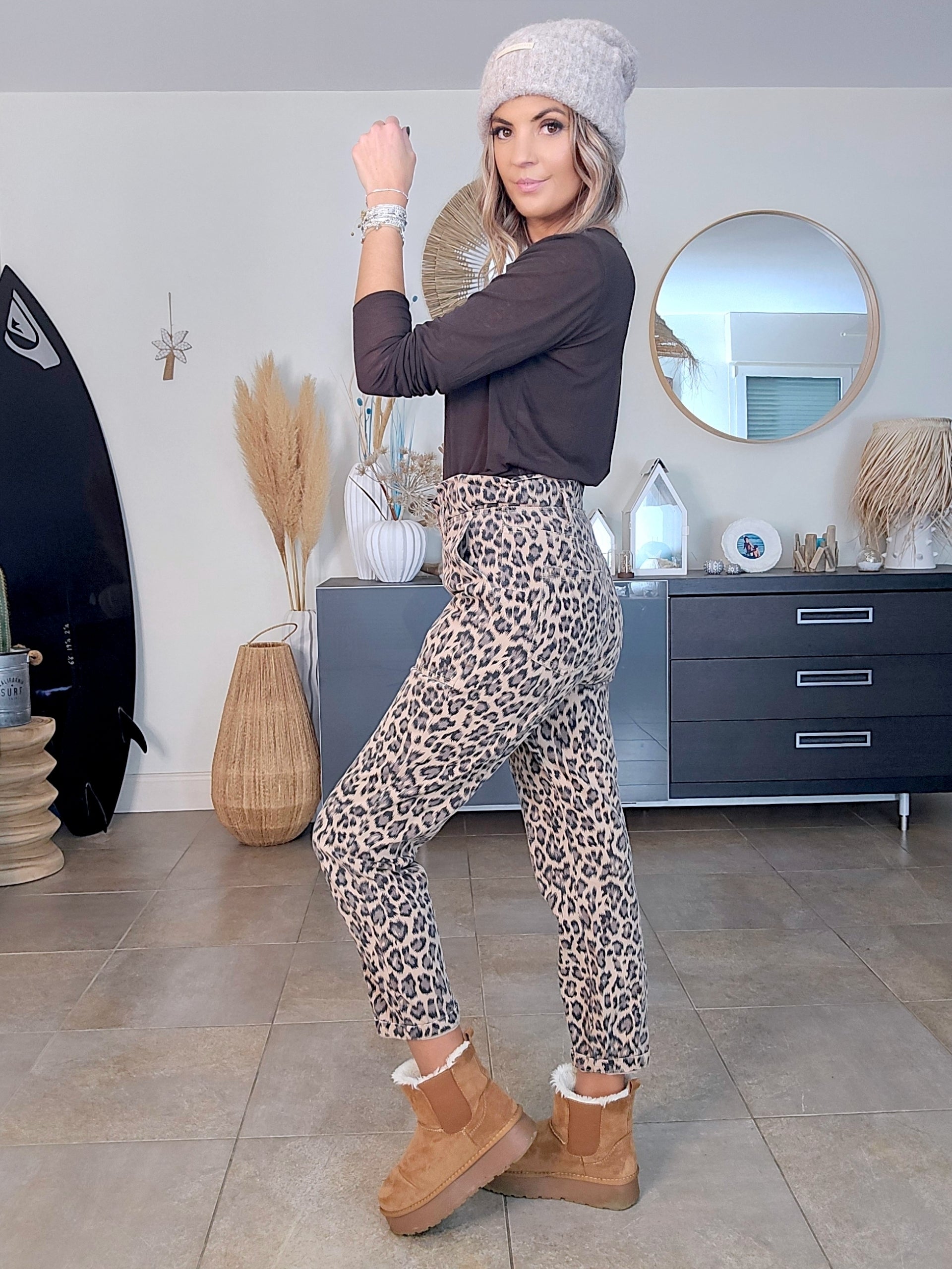 Sous-pull marron cachemire