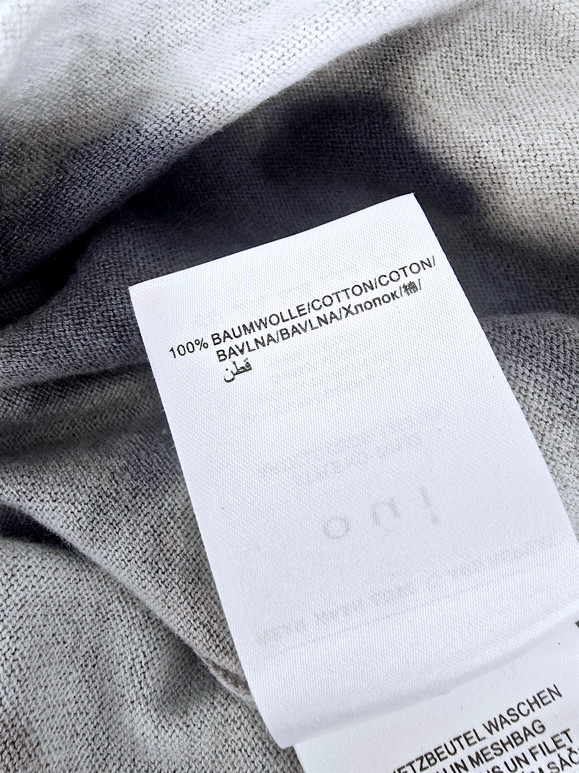 Pull tie and dye gris