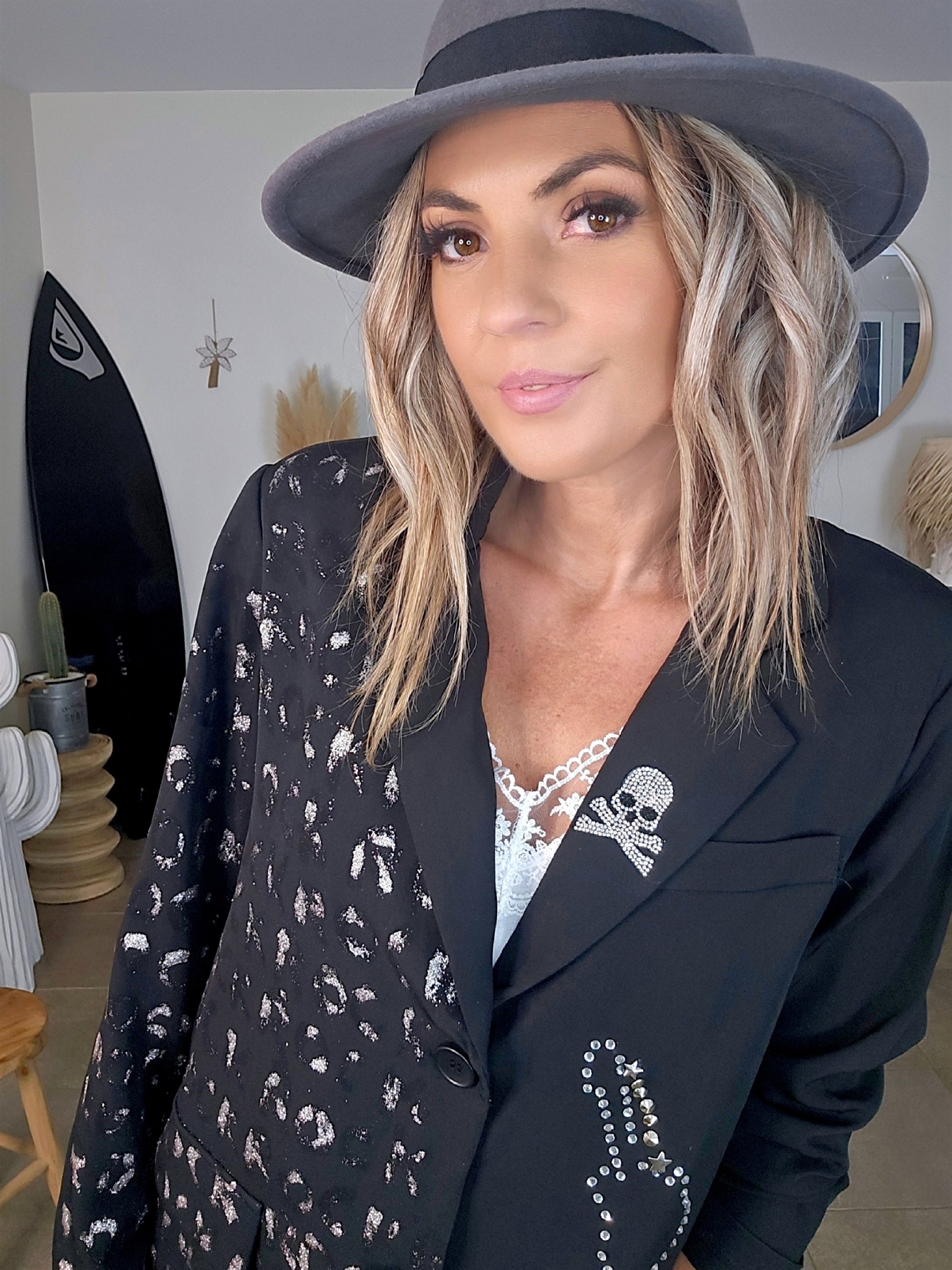 Blazer noir créateur