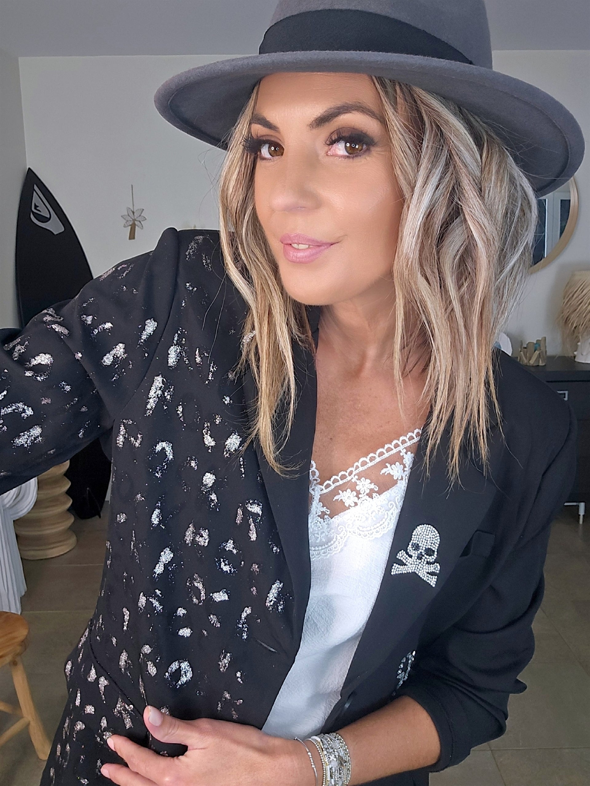 Blazer noir créateur