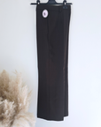 Pantalon marron à jambes larges