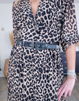 Robe 7/8è  imprimé léopard - 𝐌𝐚𝐫𝐢𝐧𝐚𝟒𝟒𝐟𝐚𝐦𝐢𝐥𝐲