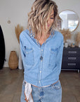 Combinaison en jean boyfriend - 𝐌𝐚𝐫𝐢𝐧𝐚𝟒𝟒𝐟𝐚𝐦𝐢𝐥𝐲