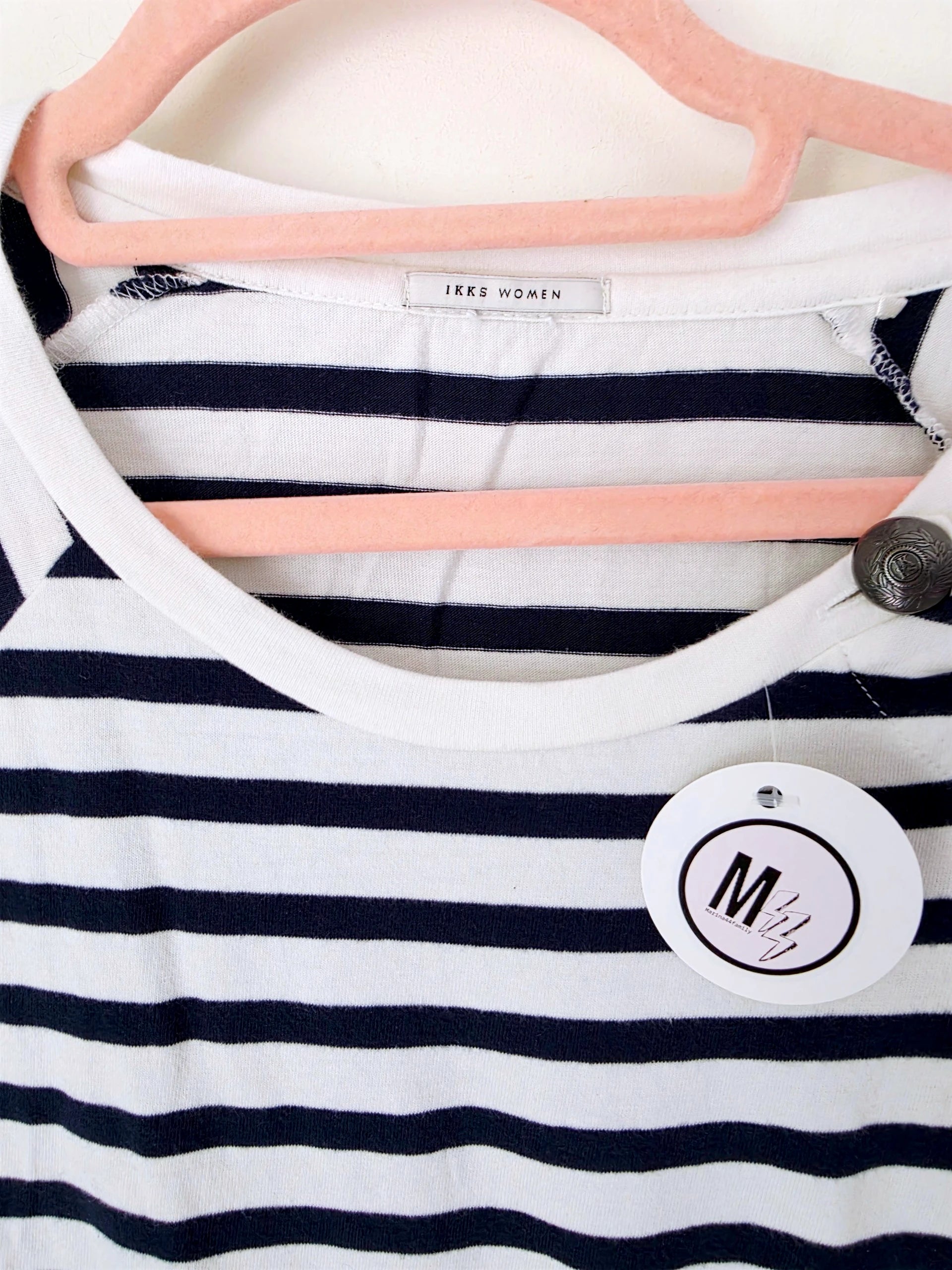 Robe marinière maille en coton - 𝐌𝐚𝐫𝐢𝐧𝐚𝟒𝟒𝐟𝐚𝐦𝐢𝐥𝐲