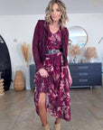 Robe 7/8è aubergine - 𝐌𝐚𝐫𝐢𝐧𝐚𝟒𝟒𝐟𝐚𝐦𝐢𝐥𝐲