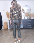 Pantalon kaki 100% cuir - 𝐌𝐚𝐫𝐢𝐧𝐚𝟒𝟒𝐟𝐚𝐦𝐢𝐥𝐲