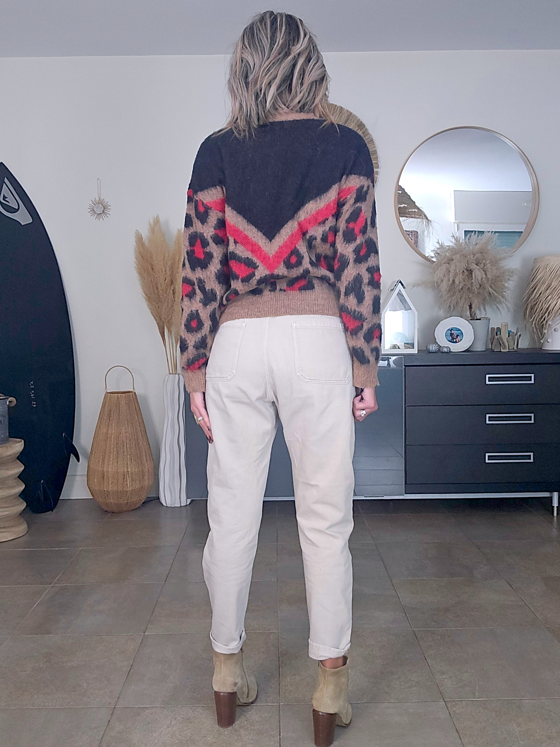 Pull vintage à maille chaude et douce - 𝐌𝐚𝐫𝐢𝐧𝐚𝟒𝟒𝐟𝐚𝐦𝐢𝐥𝐲