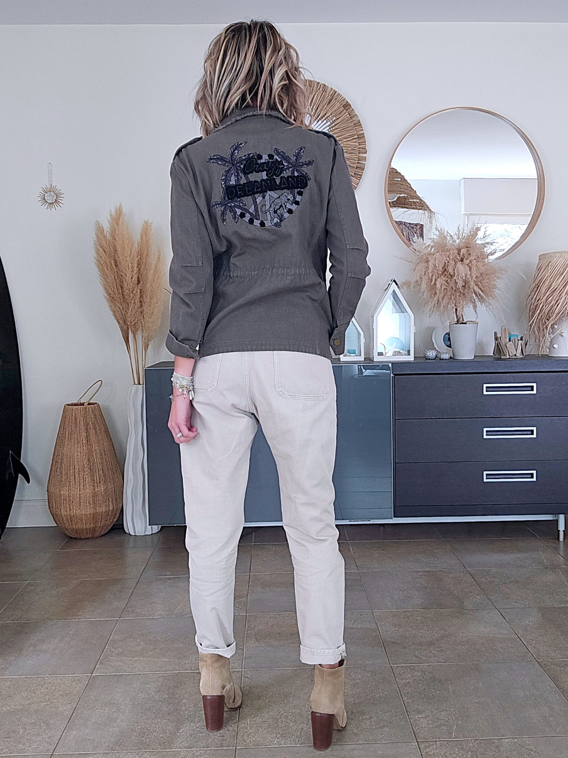 Saharienne kaki Crazy - 𝐌𝐚𝐫𝐢𝐧𝐚𝟒𝟒𝐟𝐚𝐦𝐢𝐥𝐲