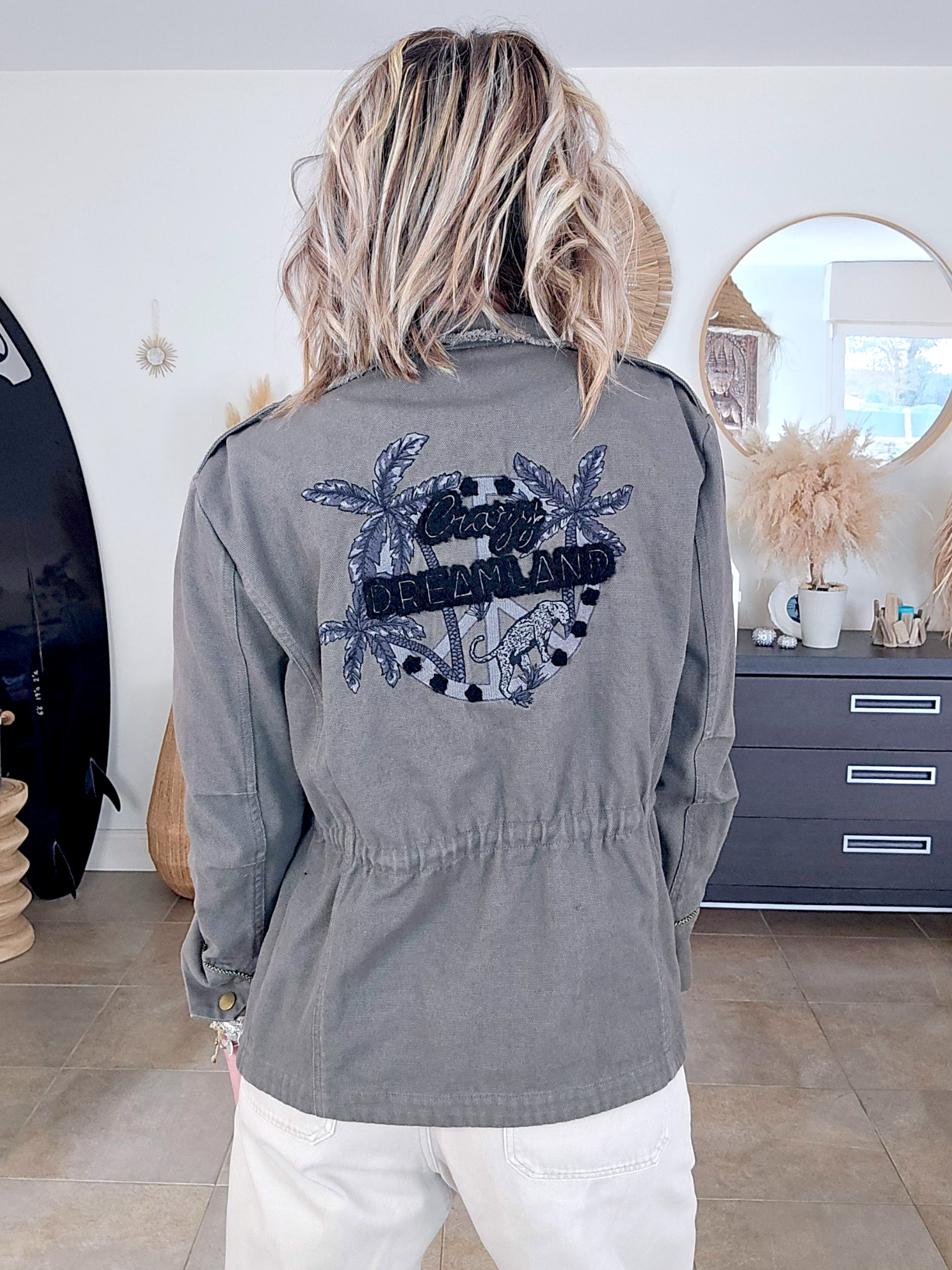 Saharienne kaki Crazy - 𝐌𝐚𝐫𝐢𝐧𝐚𝟒𝟒𝐟𝐚𝐦𝐢𝐥𝐲