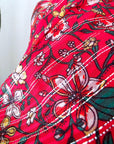 Jupe longue rouge à imprimé fleuri - 𝐌𝐚𝐫𝐢𝐧𝐚𝟒𝟒𝐟𝐚𝐦𝐢𝐥𝐲