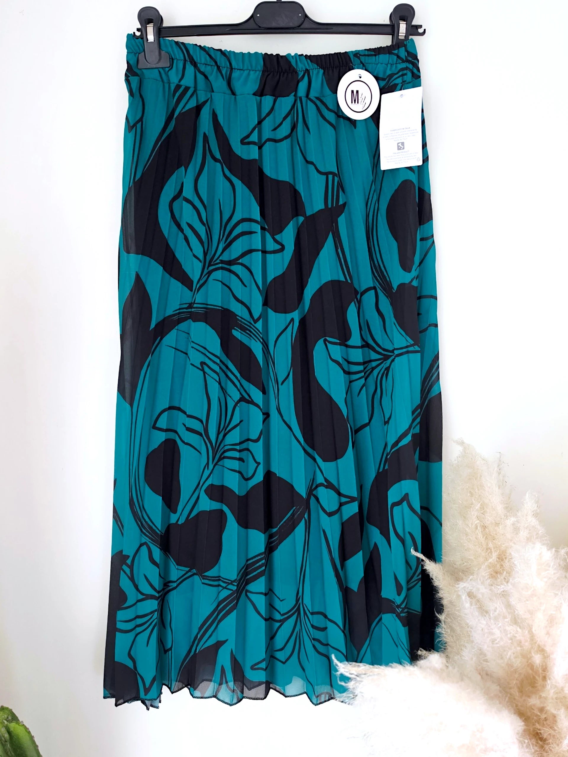 Jupe longue verte/bleue à imprimé - 𝐌𝐚𝐫𝐢𝐧𝐚𝟒𝟒𝐟𝐚𝐦𝐢𝐥𝐲