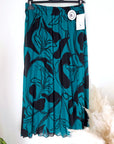 Jupe longue verte/bleue à imprimé - 𝐌𝐚𝐫𝐢𝐧𝐚𝟒𝟒𝐟𝐚𝐦𝐢𝐥𝐲
