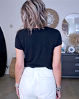 T-shirt noir skull en perles - 𝐌𝐚𝐫𝐢𝐧𝐚𝟒𝟒𝐟𝐚𝐦𝐢𝐥𝐲