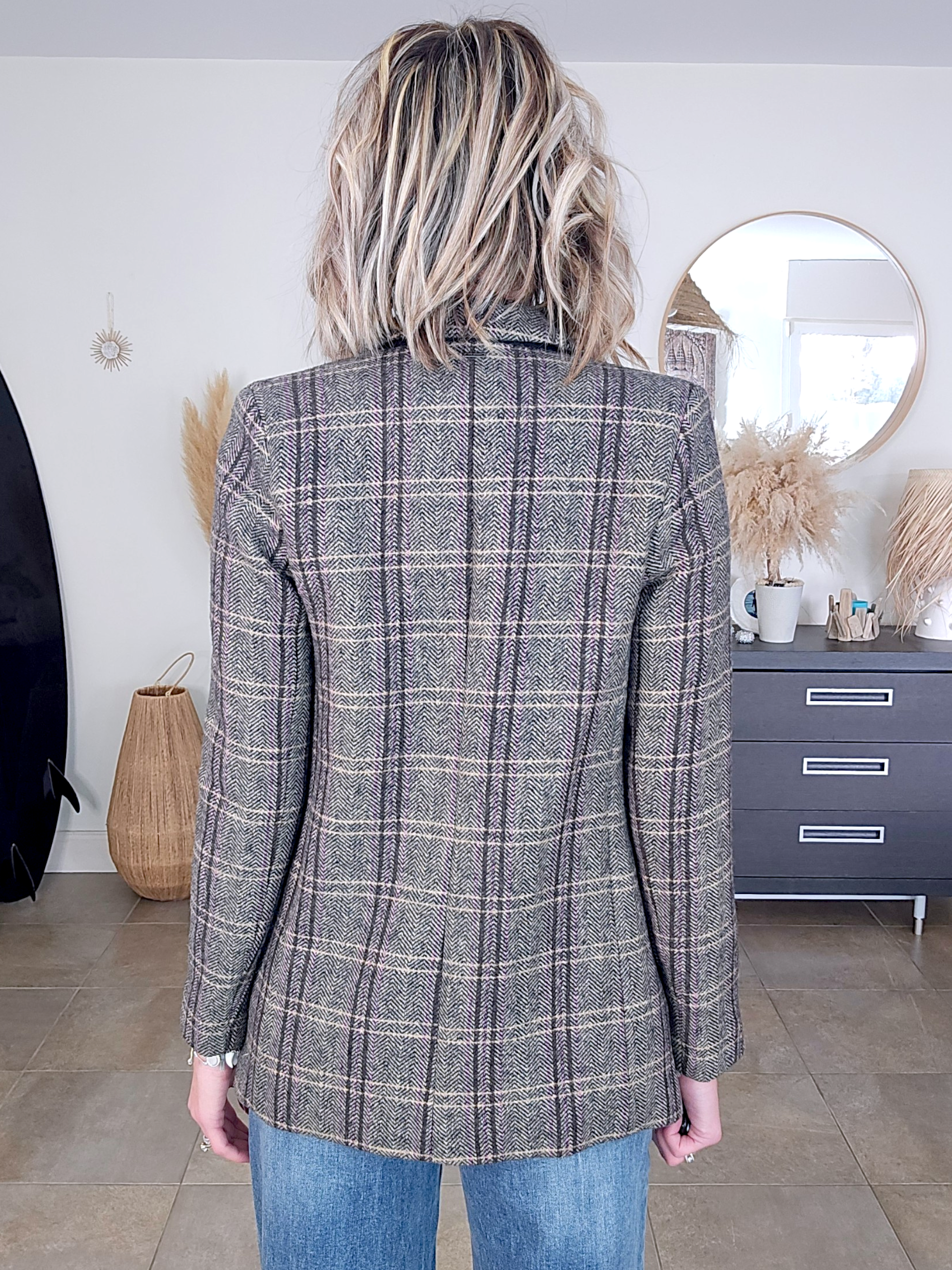 Veste chevrons vintage - 𝐌𝐚𝐫𝐢𝐧𝐚𝟒𝟒𝐟𝐚𝐦𝐢𝐥𝐲