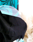 Jupe longue verte/bleue à imprimé - 𝐌𝐚𝐫𝐢𝐧𝐚𝟒𝟒𝐟𝐚𝐦𝐢𝐥𝐲