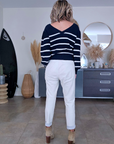 Pull double sens marinière - 𝐌𝐚𝐫𝐢𝐧𝐚𝟒𝟒𝐟𝐚𝐦𝐢𝐥𝐲