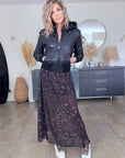 Bombers noir cuir véritable - 𝐌𝐚𝐫𝐢𝐧𝐚𝟒𝟒𝐟𝐚𝐦𝐢𝐥𝐲