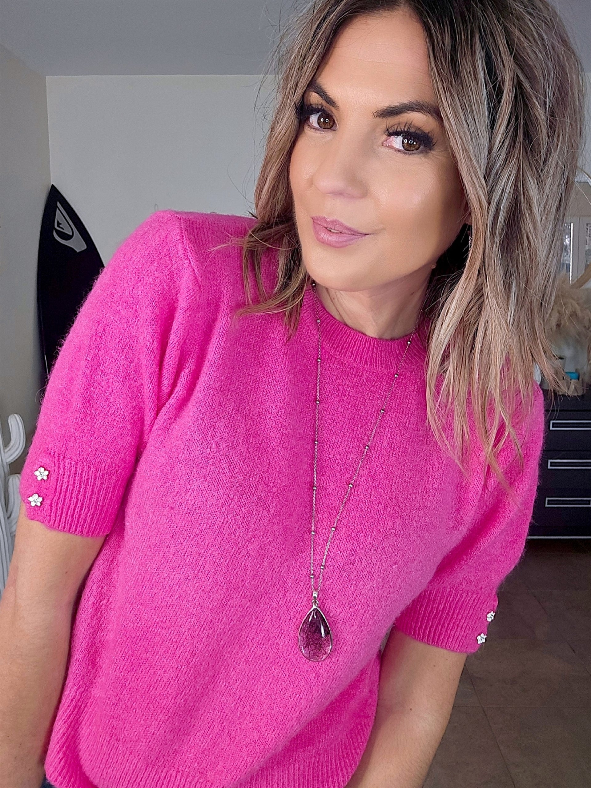 Pull rose fuchsia - 𝐌𝐚𝐫𝐢𝐧𝐚𝟒𝟒𝐟𝐚𝐦𝐢𝐥𝐲