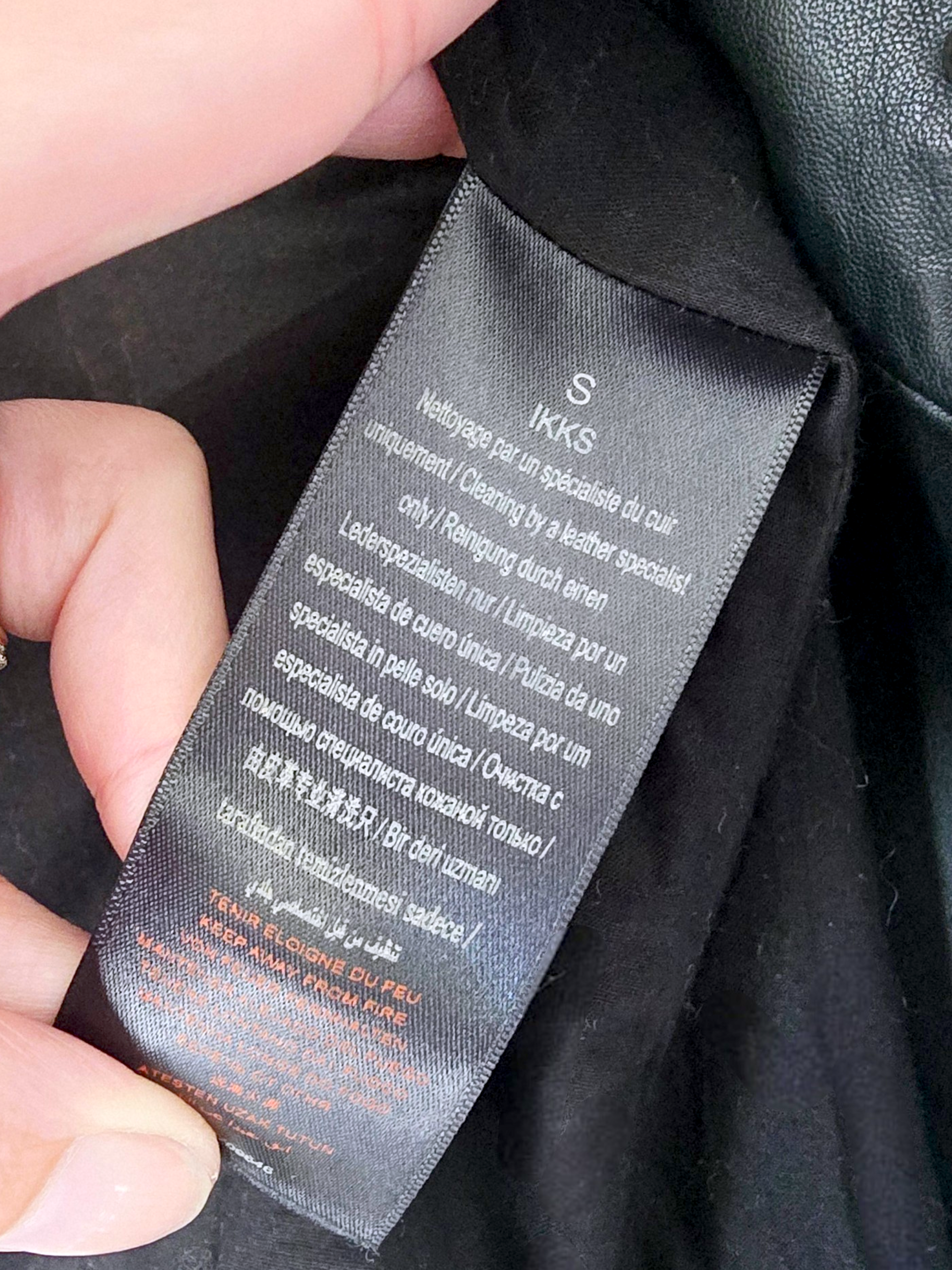 Perfecto noir 100% cuir - 𝐌𝐚𝐫𝐢𝐧𝐚𝟒𝟒𝐟𝐚𝐦𝐢𝐥𝐲