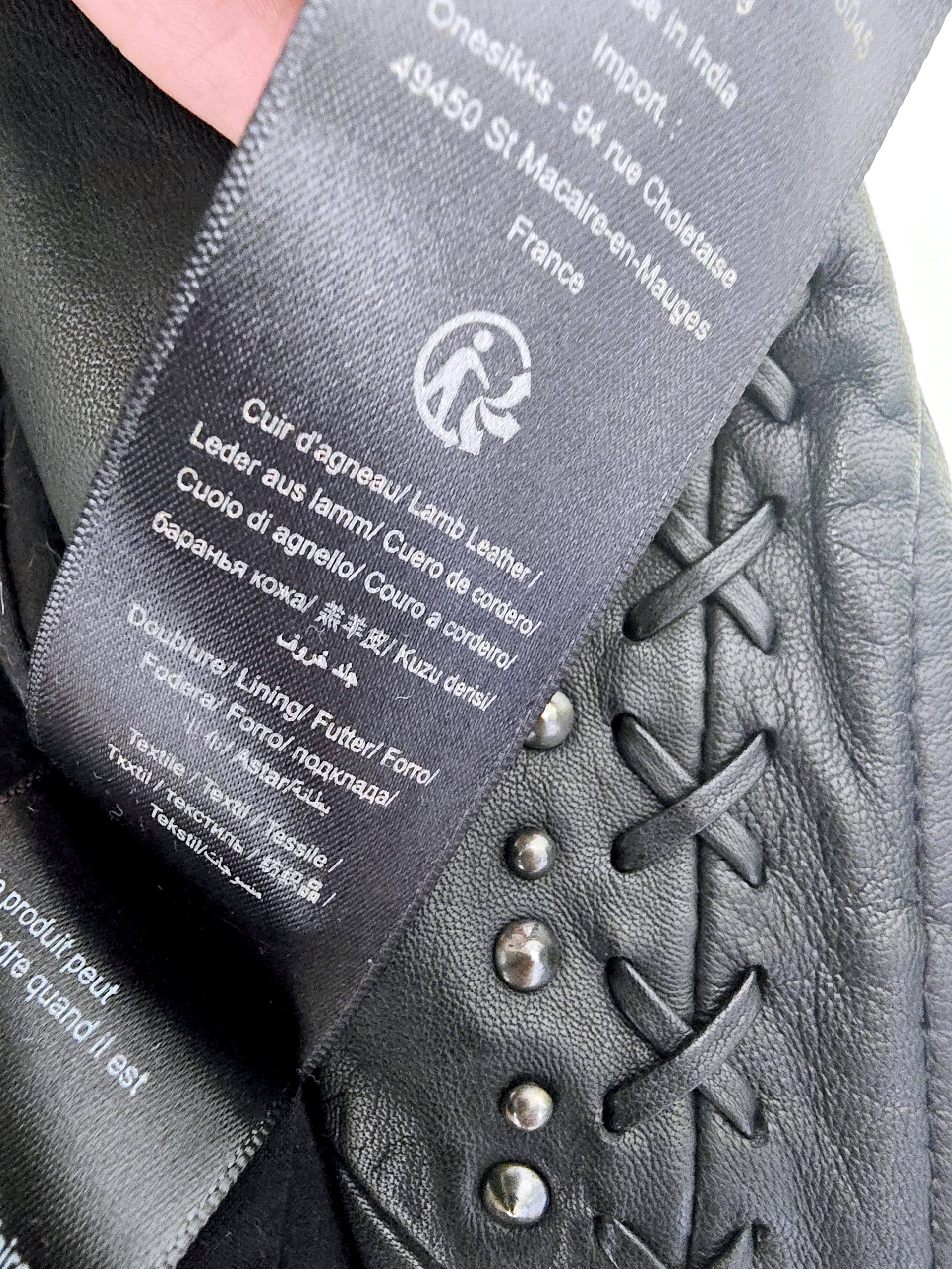 Perfecto noir 100% cuir - 𝐌𝐚𝐫𝐢𝐧𝐚𝟒𝟒𝐟𝐚𝐦𝐢𝐥𝐲