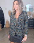 Veste cintrée à imprimé camouflage - 𝐌𝐚𝐫𝐢𝐧𝐚𝟒𝟒𝐟𝐚𝐦𝐢𝐥𝐲