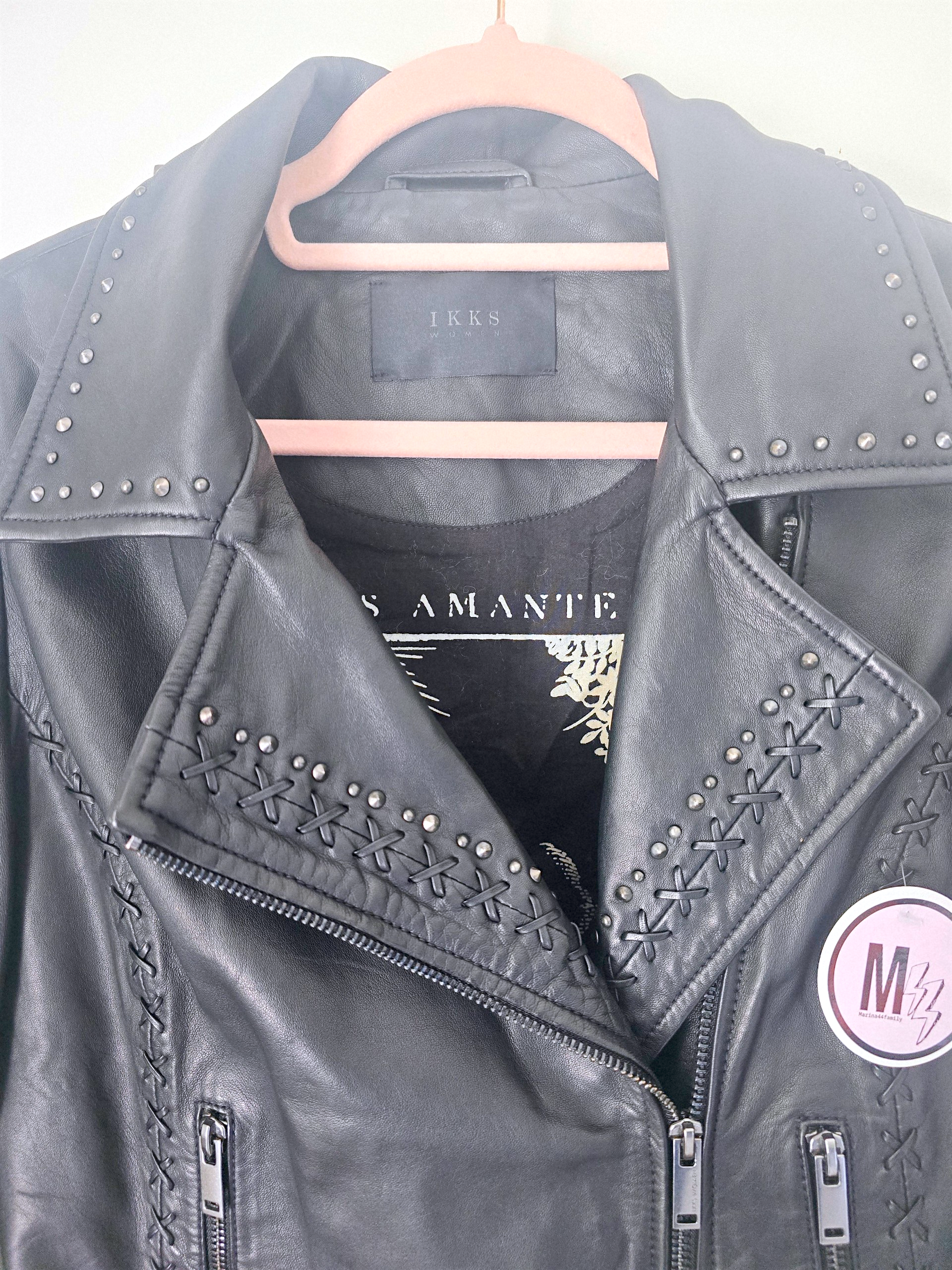 Perfecto noir 100% cuir - 𝐌𝐚𝐫𝐢𝐧𝐚𝟒𝟒𝐟𝐚𝐦𝐢𝐥𝐲