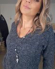 Pull gris anthracite à maille douce et chaude - 𝐌𝐚𝐫𝐢𝐧𝐚𝟒𝟒𝐟𝐚𝐦𝐢𝐥𝐲