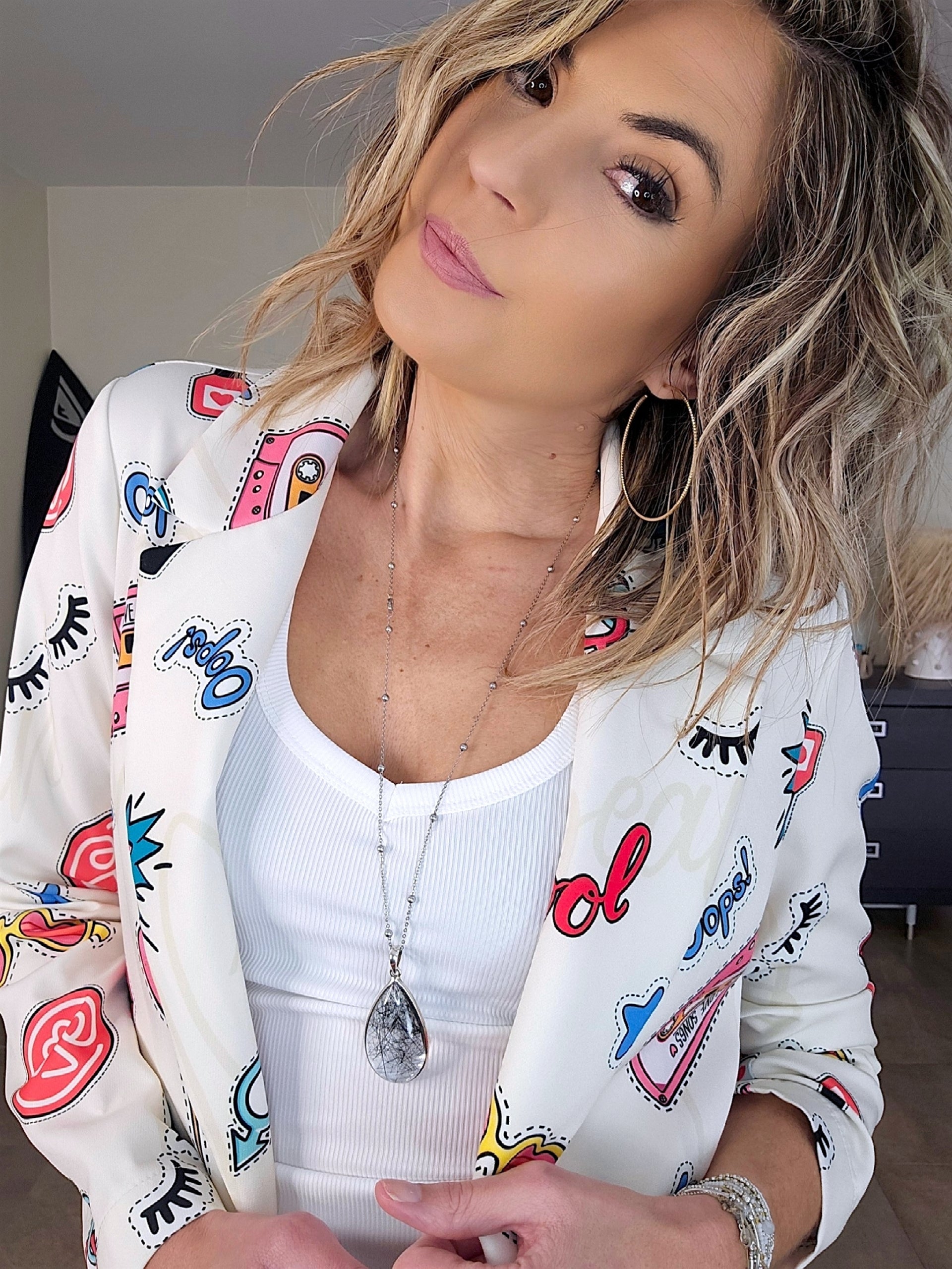 Debardeur blanc maille côtelée - 𝐌𝐚𝐫𝐢𝐧𝐚𝟒𝟒𝐟𝐚𝐦𝐢𝐥𝐲