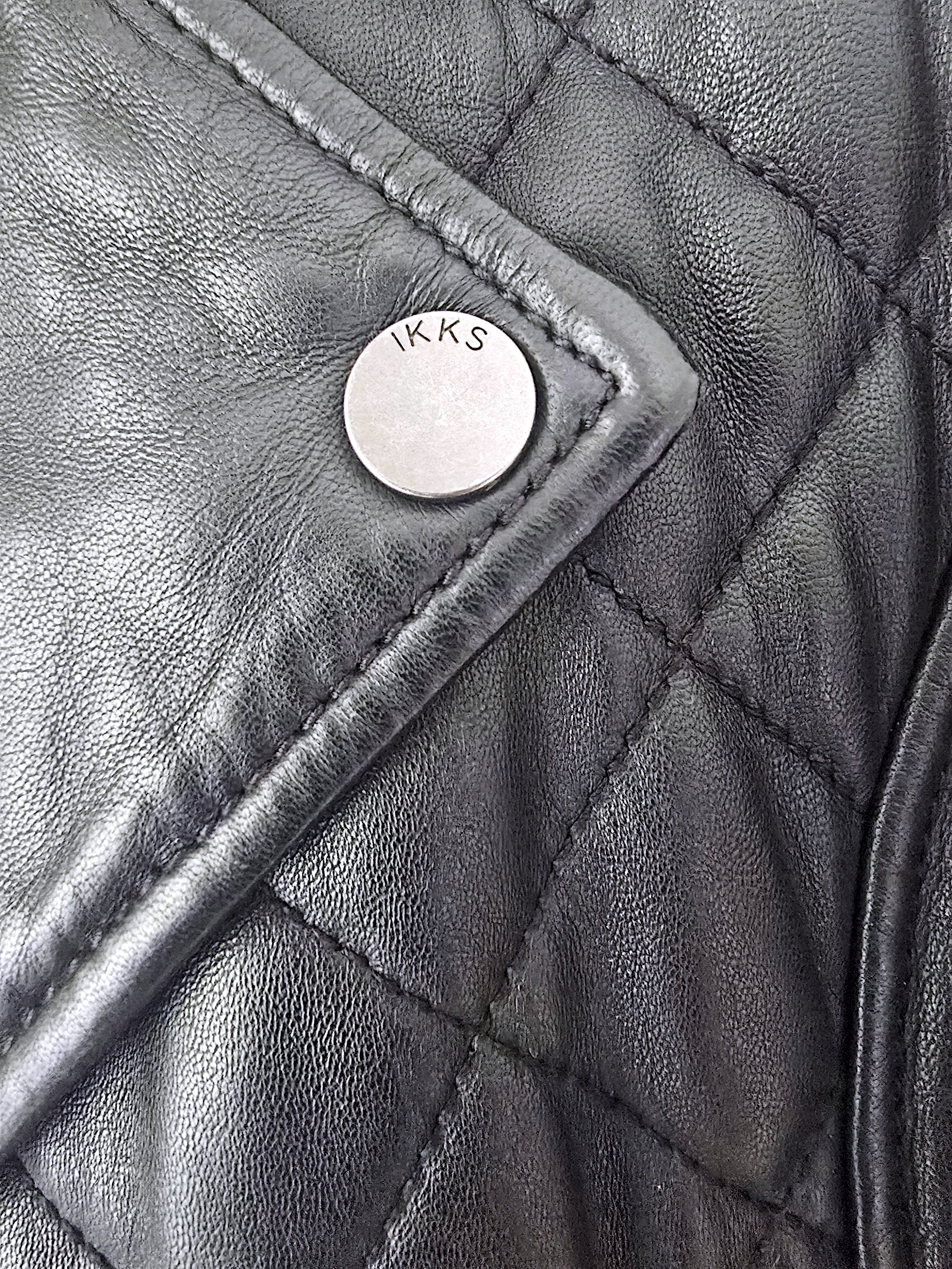 Perfecto noir matelassé 100% cuir - 𝐌𝐚𝐫𝐢𝐧𝐚𝟒𝟒𝐟𝐚𝐦𝐢𝐥𝐲