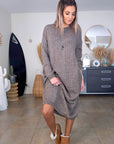Robe longue à maille douce et chaude - 𝐌𝐚𝐫𝐢𝐧𝐚𝟒𝟒𝐟𝐚𝐦𝐢𝐥𝐲