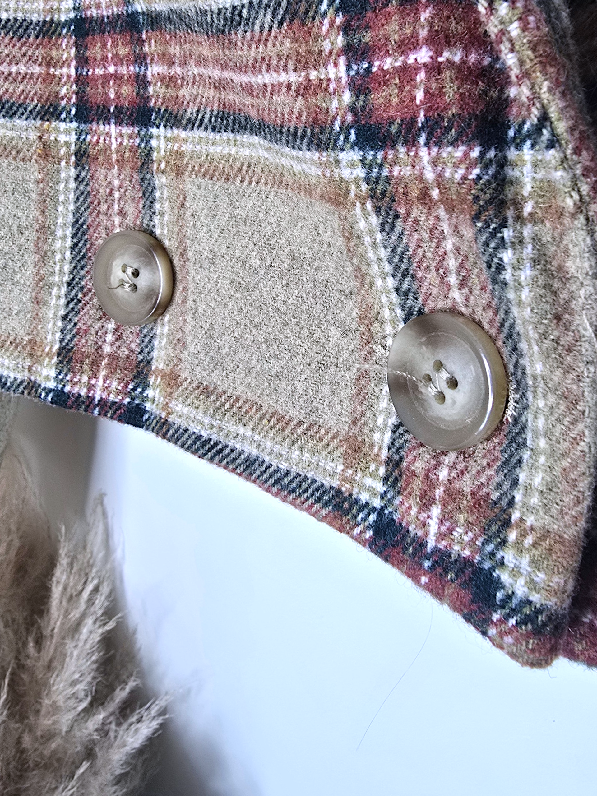 Blazer vintage à carreaux - 𝐌𝐚𝐫𝐢𝐧𝐚𝟒𝟒𝐟𝐚𝐦𝐢𝐥𝐲