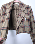 Blazer vintage à carreaux - 𝐌𝐚𝐫𝐢𝐧𝐚𝟒𝟒𝐟𝐚𝐦𝐢𝐥𝐲