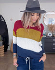 Pull tricolore double sens - 𝐌𝐚𝐫𝐢𝐧𝐚𝟒𝟒𝐟𝐚𝐦𝐢𝐥𝐲