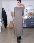Robe longue à maille douce et chaude - 𝐌𝐚𝐫𝐢𝐧𝐚𝟒𝟒𝐟𝐚𝐦𝐢𝐥𝐲