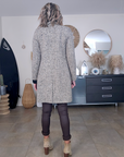 Manteau tweed beige et marron-kaki - 𝐌𝐚𝐫𝐢𝐧𝐚𝟒𝟒𝐟𝐚𝐦𝐢𝐥𝐲