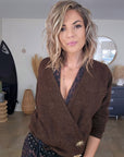 Pull cache cœur marron - 𝐌𝐚𝐫𝐢𝐧𝐚𝟒𝟒𝐟𝐚𝐦𝐢𝐥𝐲